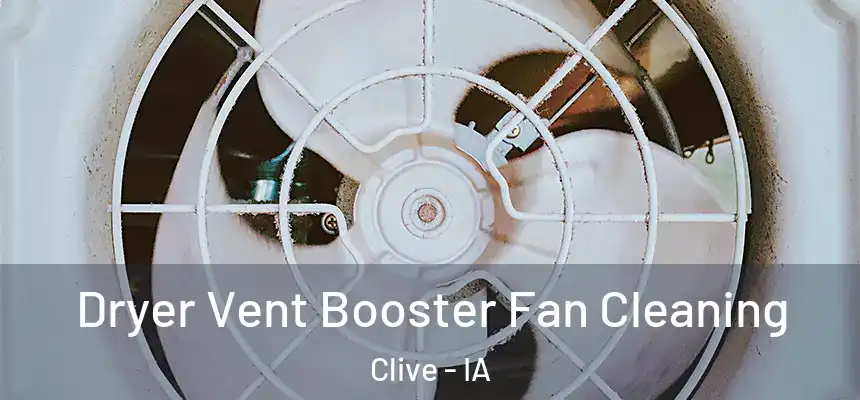  Dryer Vent Booster Fan Cleaning Clive - IA